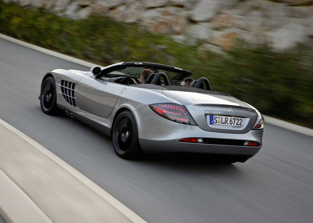 哎哟不错噢周董同款奔驰slr722mclaren