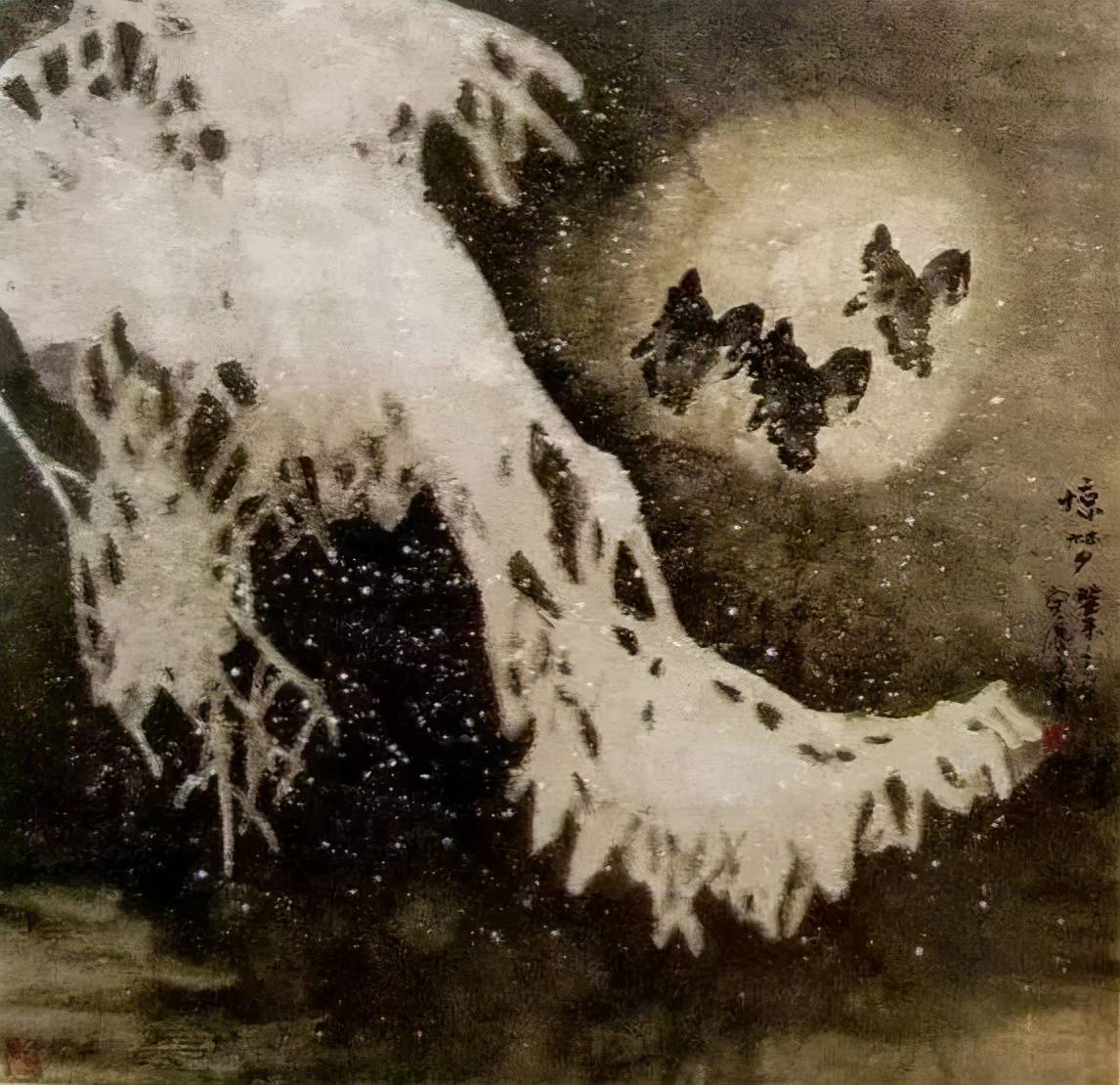 美术宝书画院国画的小众特殊技法一般人想不到中
