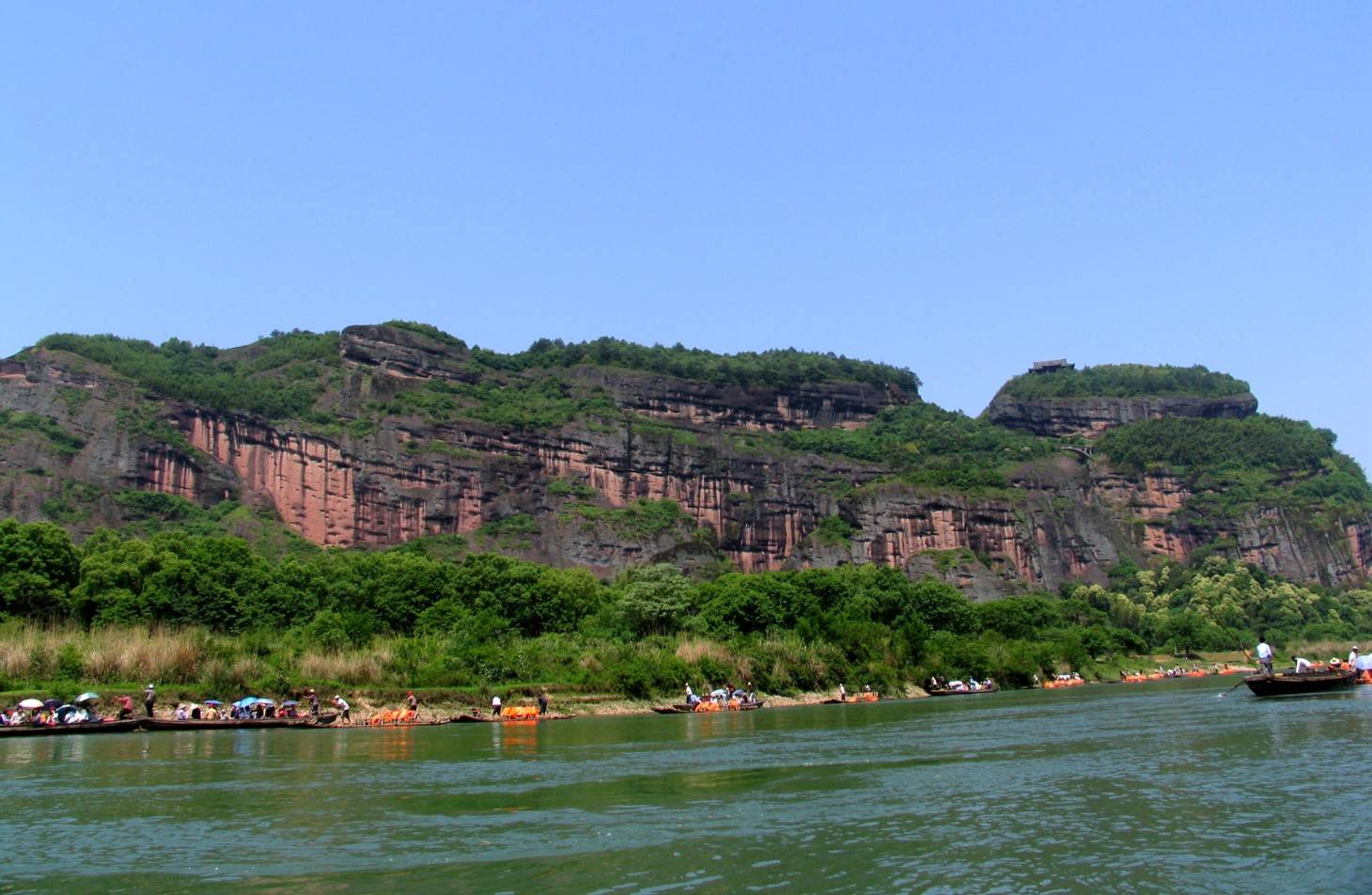 江西一座山是中国典型的丹霞地貌风景国家自然文化双遗产地