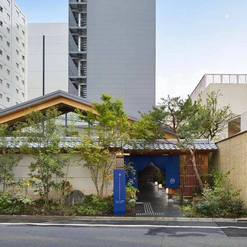 亿伽设计 传统日本温泉胜地 元新宿都市温泉旅馆带来城市绿洲的宁静 日式