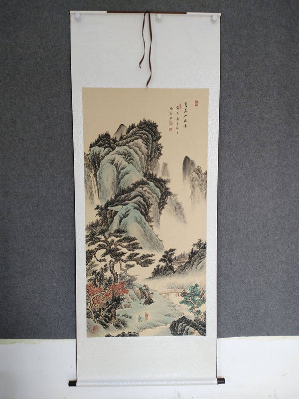 沈坤(沈石田)吴门画派掌门人《富春山居图》荣宝斋预展臻品_作品