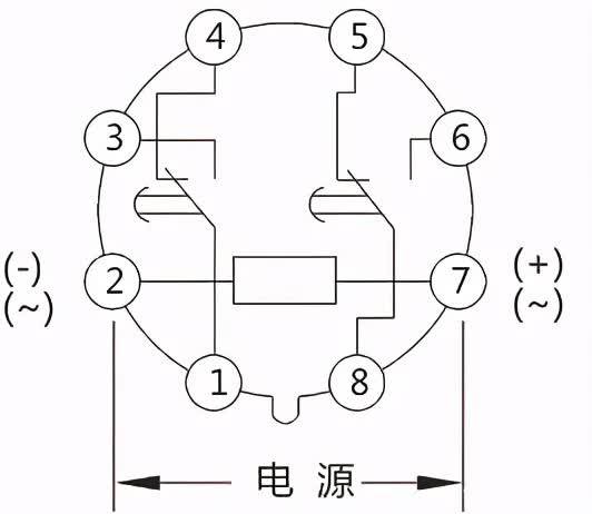 瓦斯继电器接线端子图图片