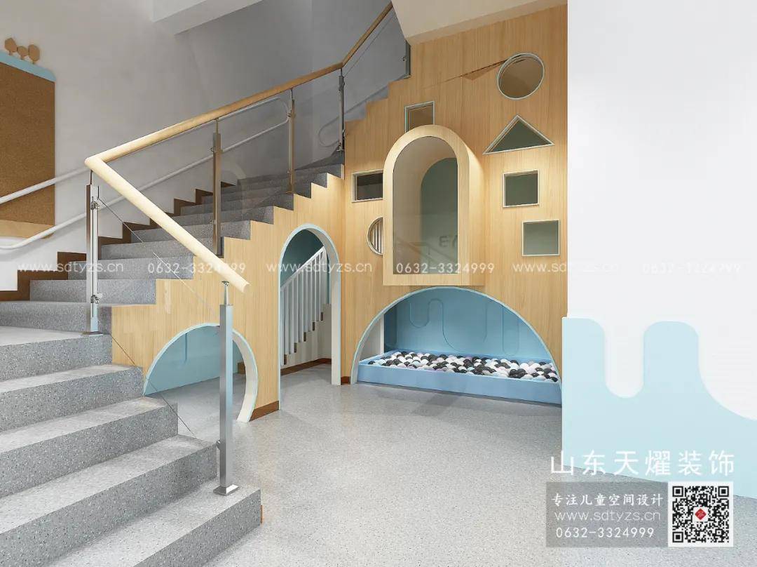 设计|有 “艺” 又有 “料” 的高颜值亲子园【儿童空间设计】