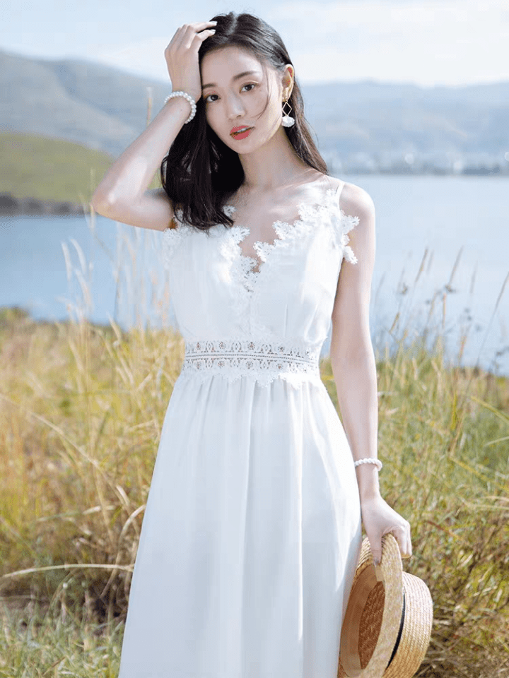 系列|适合假日穿的连衣裙，轻熟风少女系列穿搭，气质又好看