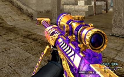 于普通武器最明显的代表就是英雄级,之后陆续出现了王者武器,炫金武器