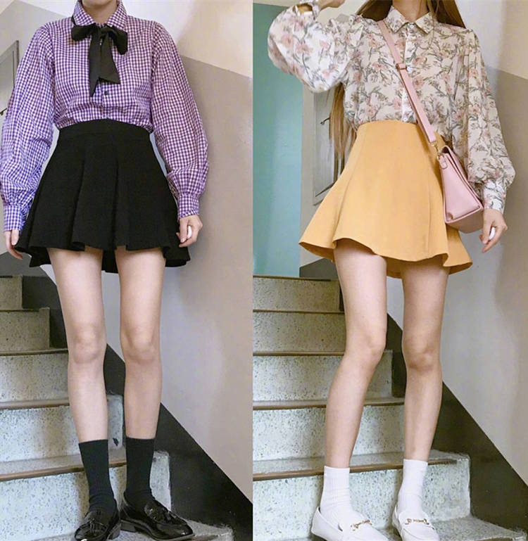 青春|青春不打烊！这18套初夏少女短裙穿搭，将甜美进行到底