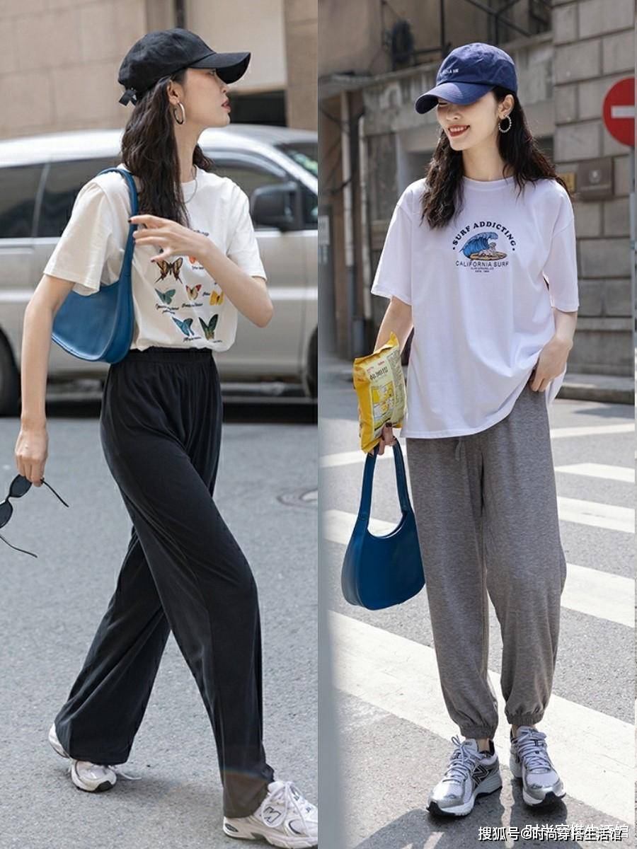 身材|怕热的女生，夏天这样穿T恤，优雅减龄又好看
