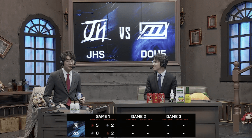 前锋|第五人格2021IVL夏季赛常规赛JHS vs DOU5