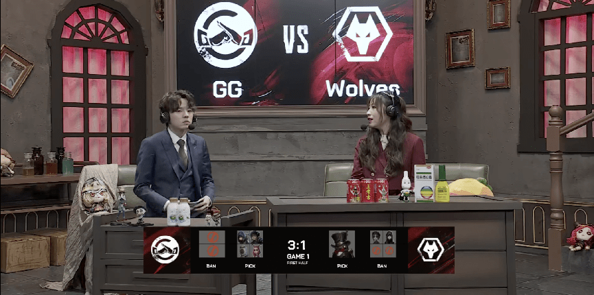 密码机|第五人格2021IVL夏季赛常规赛GG vs Wolves 第一局