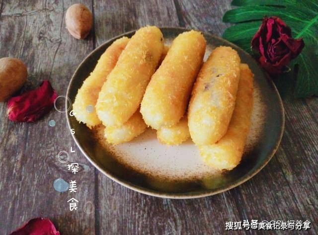 成菜|土豆别炒菜了,做成小零食,不用面粉,外酥里糯,做法简单