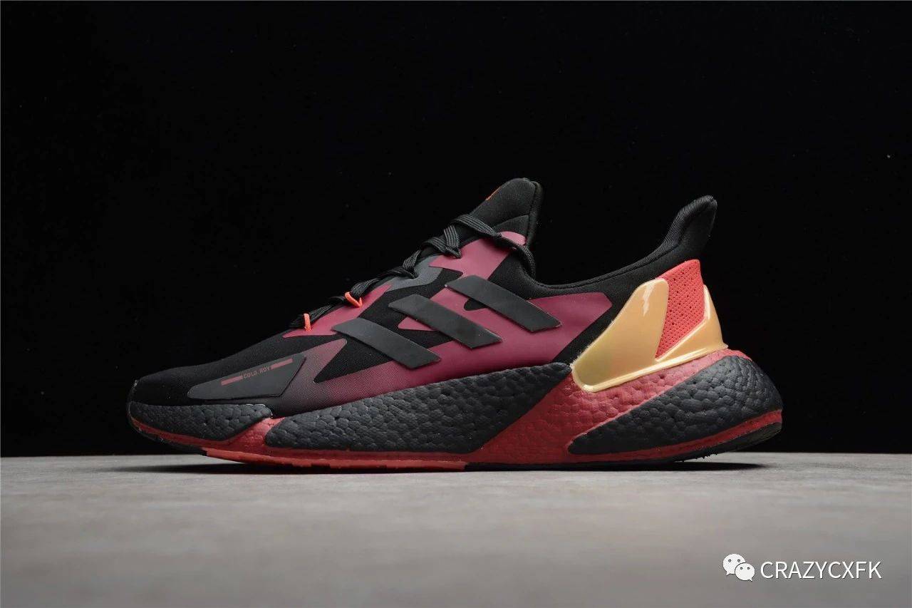 后掌|阿迪达斯 Adidas X9000L4 Boost 复古机能风缓震跑鞋