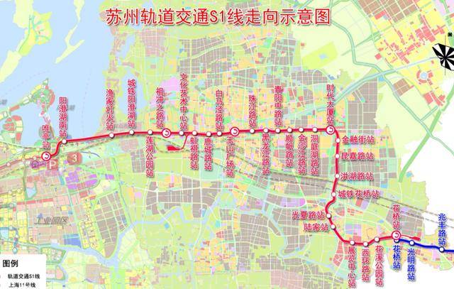 苏州将打造“城市客厅”，设站28座，串联昆山，有望实现直通上海