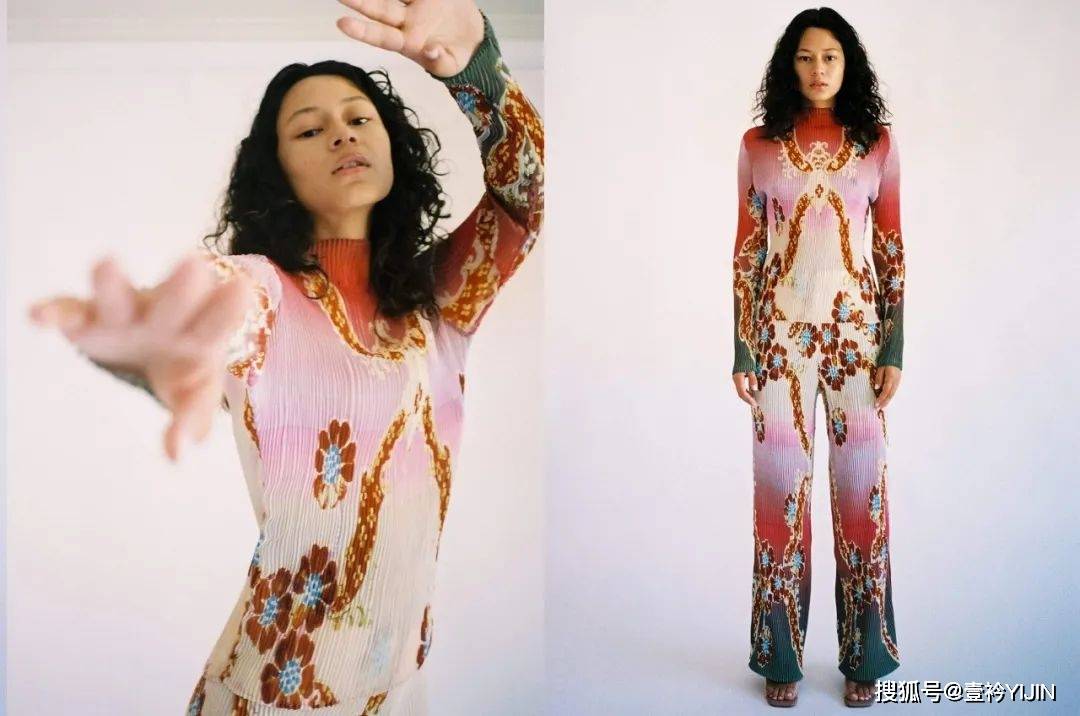 图案|提起褶皱风格还只知道三宅一生？德国小众品牌Julia Heuer表示不服！