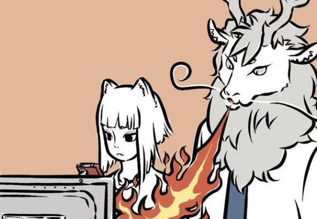 小玉|搞笑漫画：九月女孩身份曝光？龙王惊呆了……