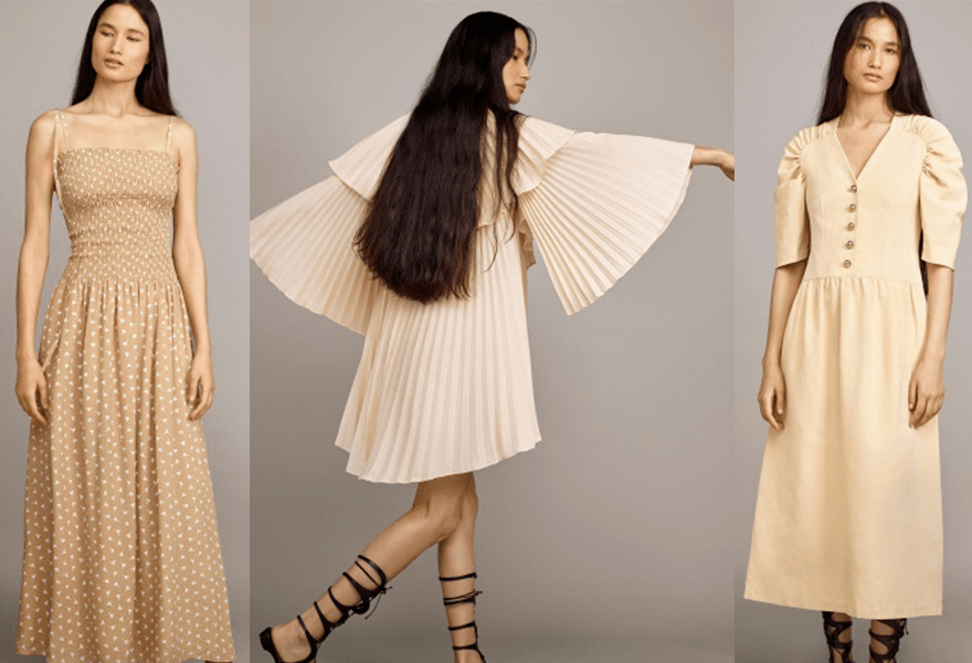 服装|Rebecca Taylor 2021春夏，多种风格与气质融合，简约妩媚，调皮清凉不在话下