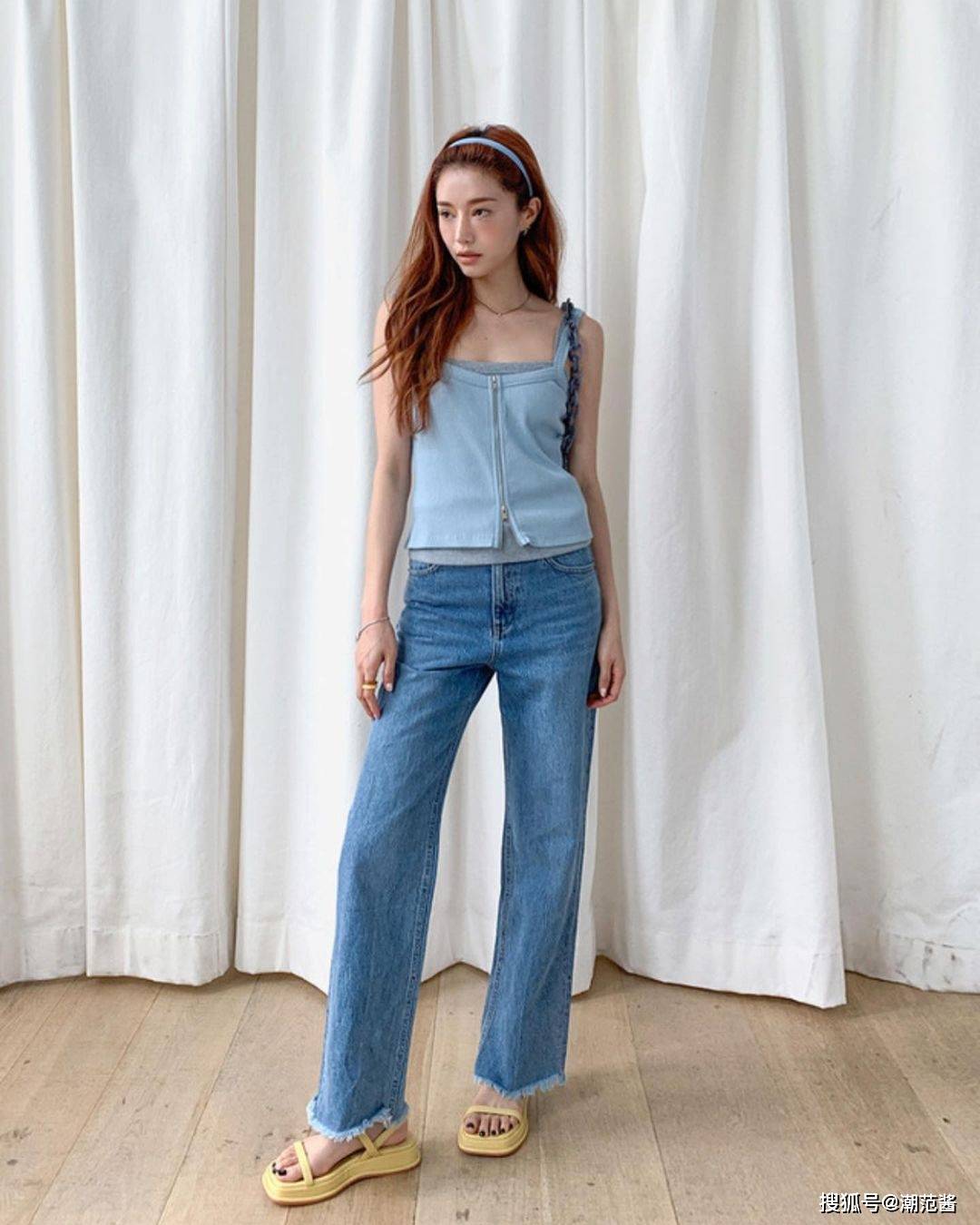 get|Angelababy、杨幂穿背心太绝了！这些搭配法则赶快get