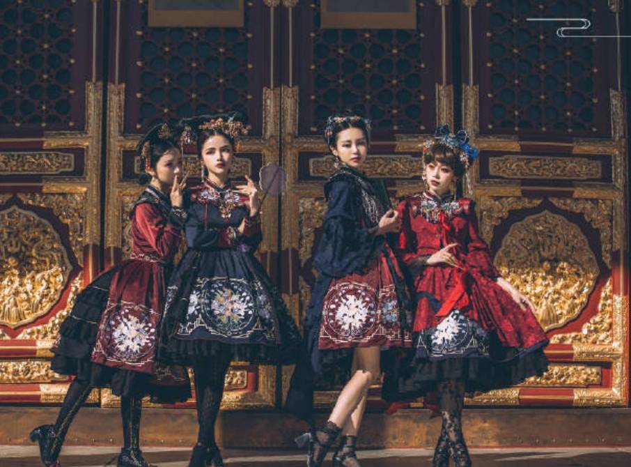 设计|你真的了解中华风Lolita吗?这3款中华风Lo裙让人美到叹息!