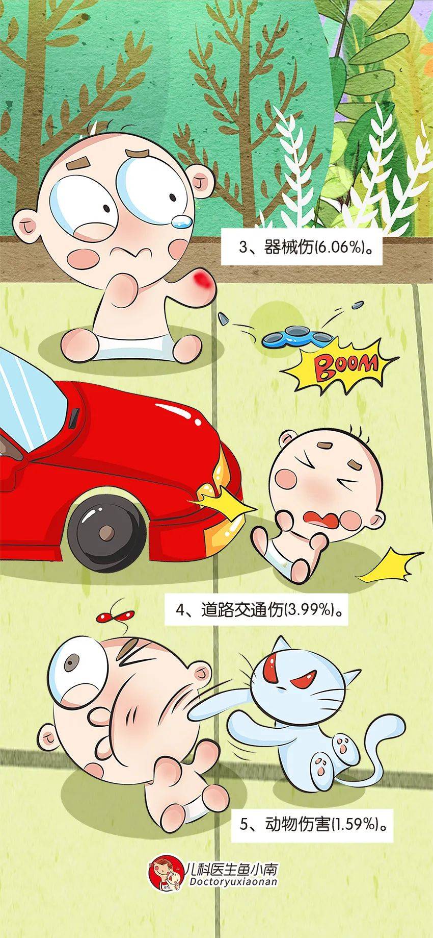 伤害|暑期这3种孩子常见意外第一时间处理方式要记牢，关键时刻能救命