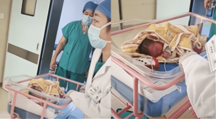 因为|安徽一女婴被推出产房，医生却找不到家属：孩子和产妇让人心疼