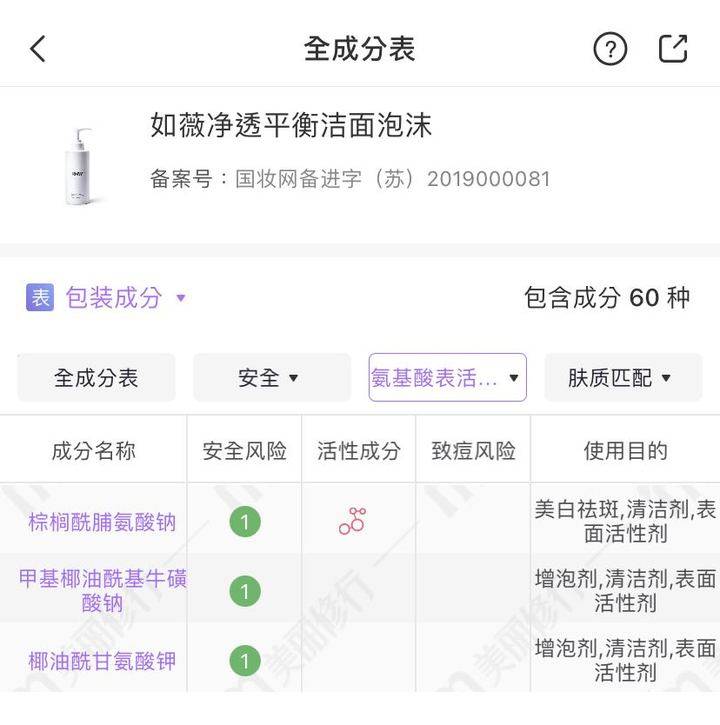 仙女|洗面奶没选对会“烂脸”？真正的氨基酸洗面奶是这几款，别被骗了