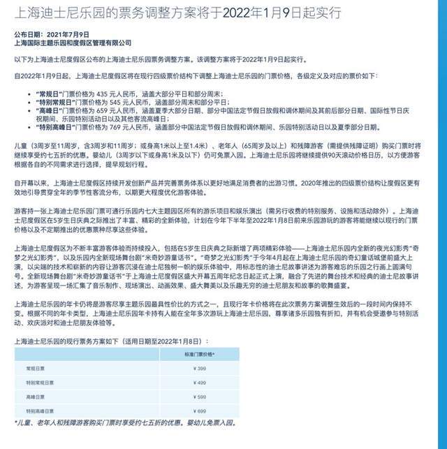 门票最贵769元，谁给了上海迪士尼涨价的勇气？