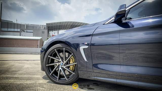 改装过后的宝马430i,走街姿态真不是一般好看!