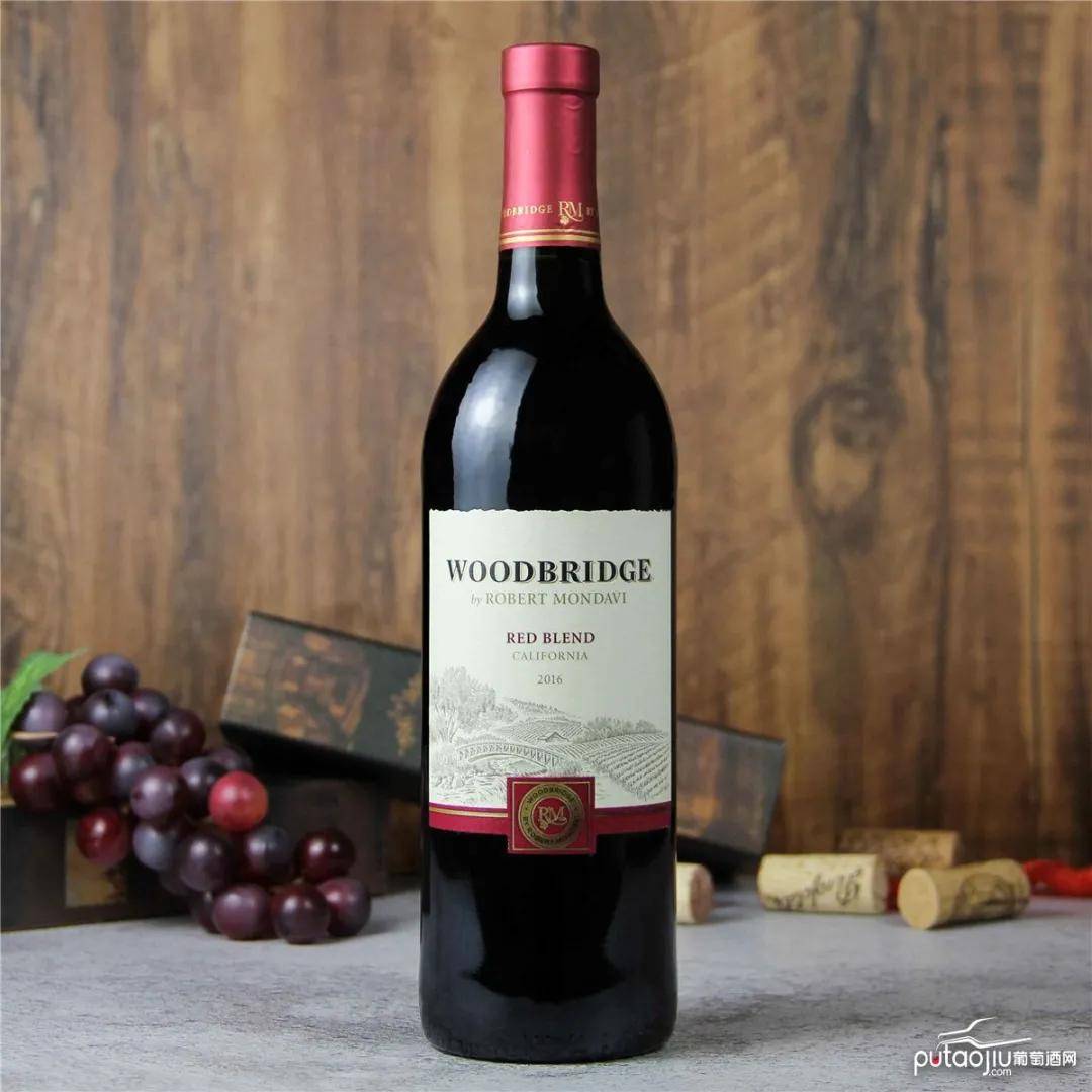 蒙大菲木桥混酿加州红葡萄酒