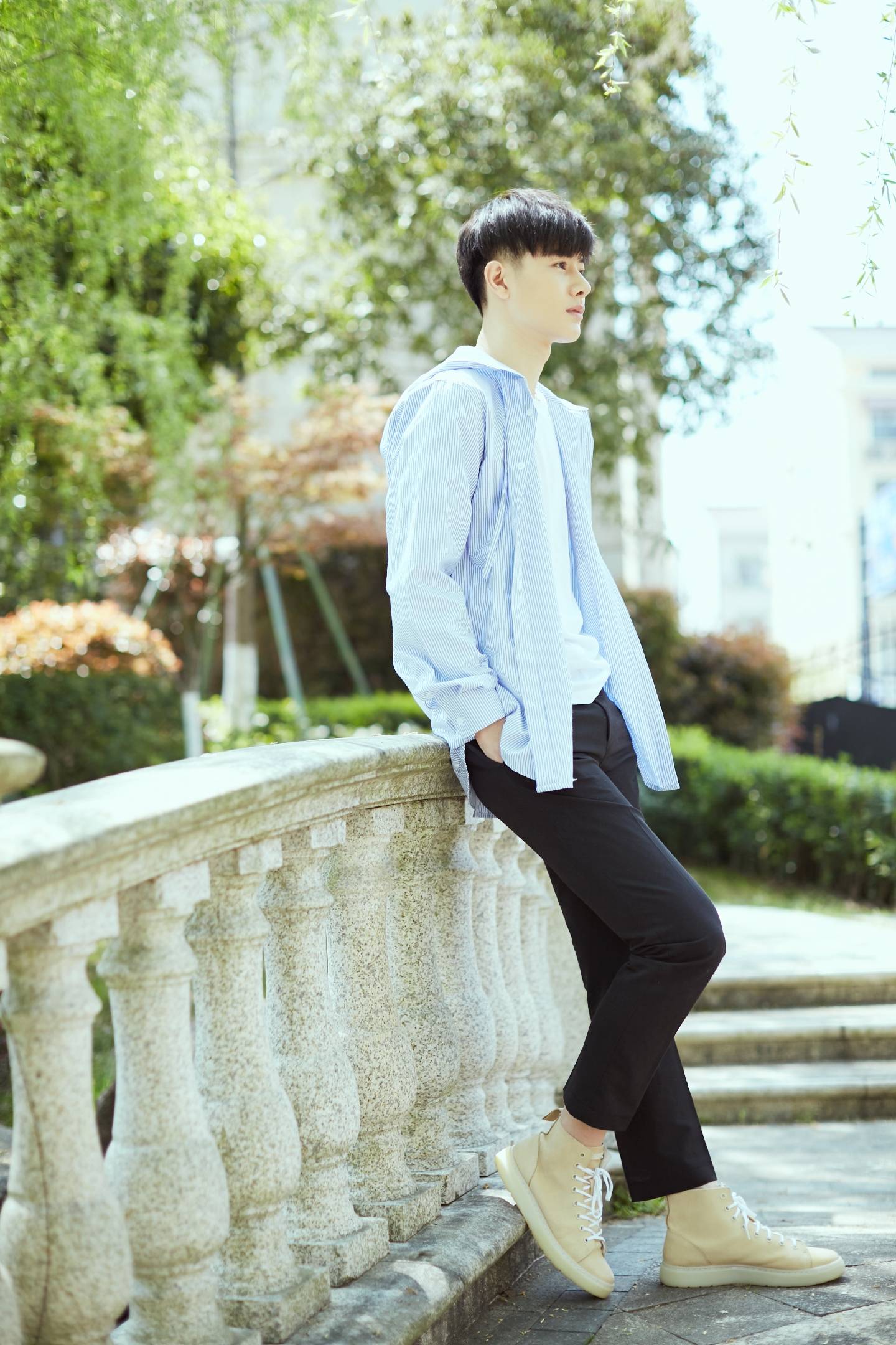 明朗|《大宋少年志》王宽,27岁王佑硕私服帅气俊朗,宛如日系美少年