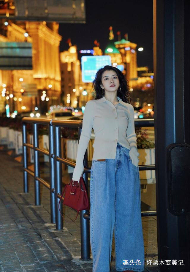 色调|上衣不一定要全塞进裤子里，今夏流行“遮腰身”，时髦优雅还显瘦