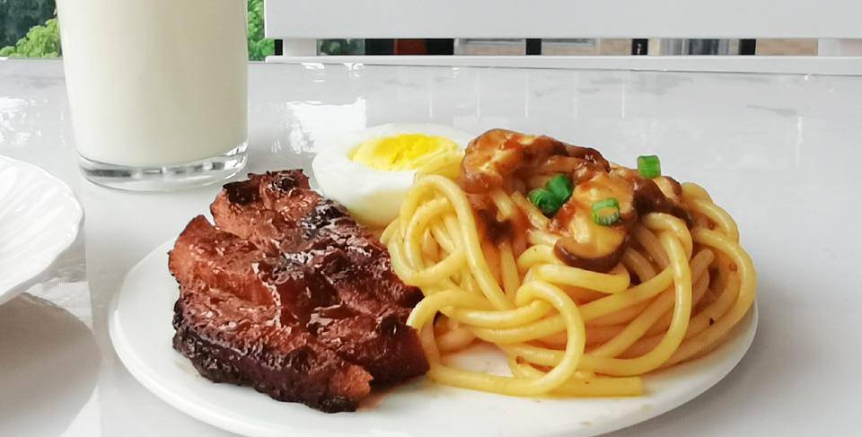 做法|20分钟搞定的西式早餐，营养美味，做法简单，减肥中的我也超爱吃