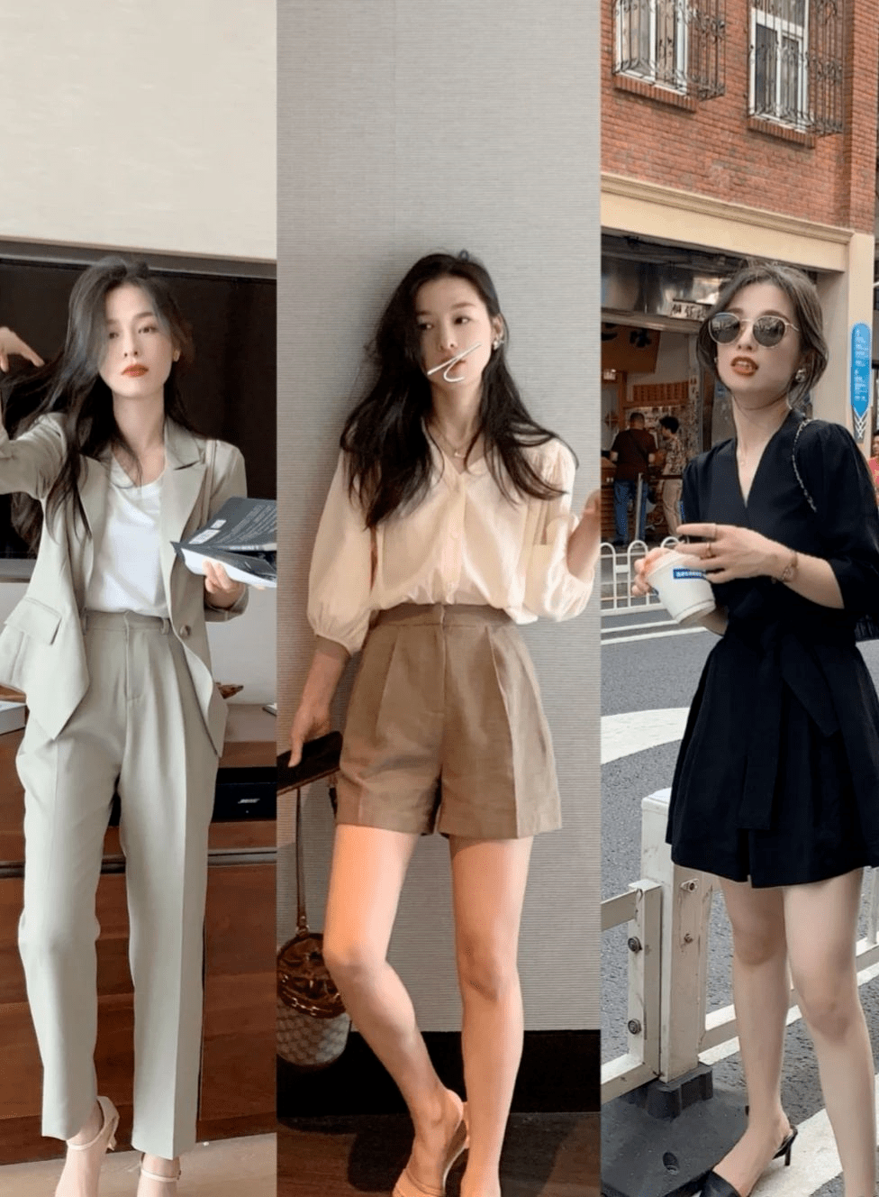 套装|夏季穿搭27款推荐，最时尚的“通勤”套装在这，优雅知性而有魅力
