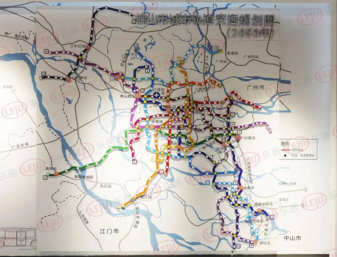 首曝光順德3鎮街將迎廣州地鐵臨廣多條大橋過江通道有進展