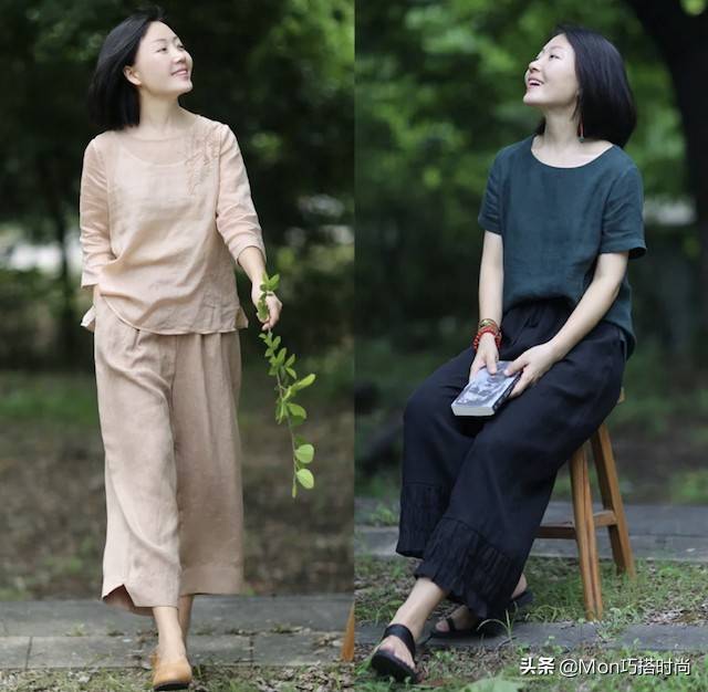 黑色|女人一旦过了40岁，如果不差钱的话，夏天认准这4种搭配，真优雅