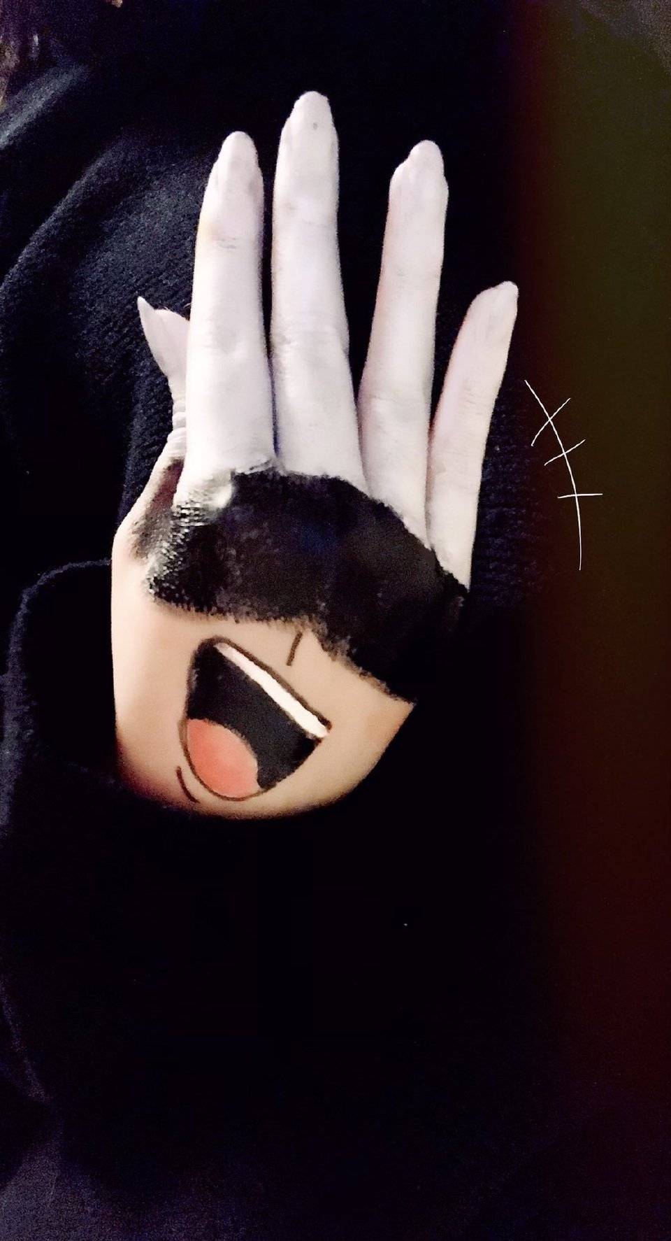 手指COSPLAY《咒术回战》,这是什么奇怪脑洞?却没有违和感-福利兔艺术写真摄影