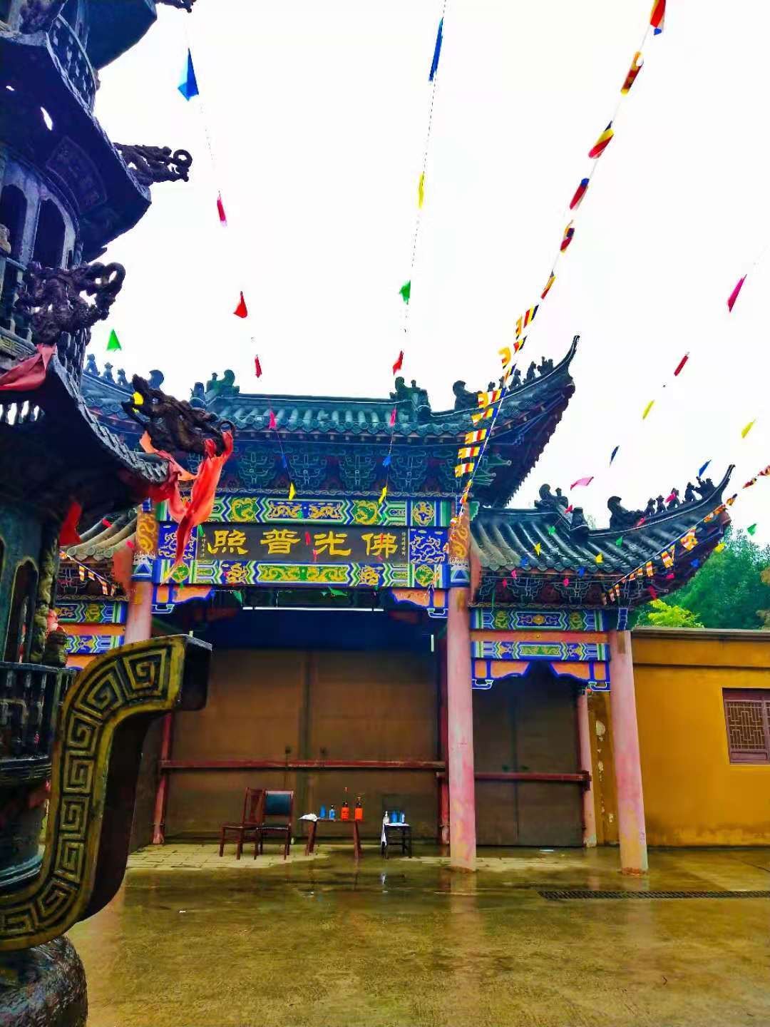 宛若蟠龍的蕪湖蟠龍寺