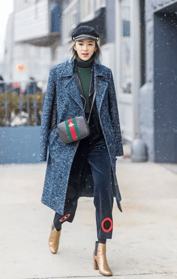 牛仔服|深夏不要瞎打扮，瞧瞧今年超火的“报童帽”，复古洋气美的叛逆！