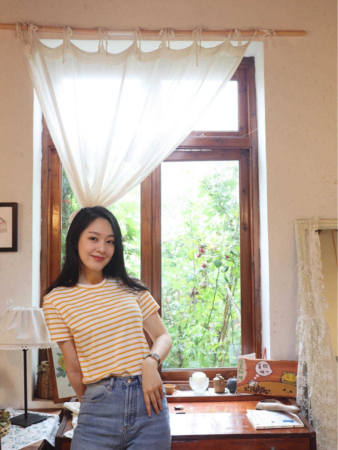 裤带|夏天穿牛仔裤，这四个款式上衣更符合，精致又耐看