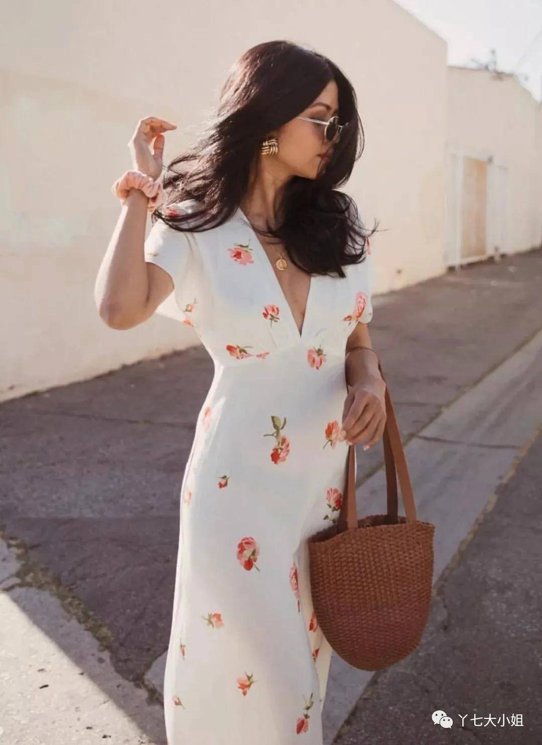 面料|今年夏天桔梗裙又火了,优雅又显气质!