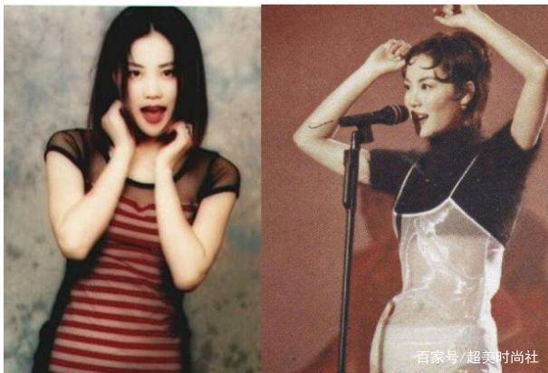 黑色|14岁李嫣染黄发摆摊，身材纤细大长腿堪比王菲，却被质疑太过早熟