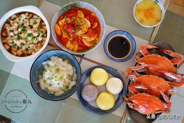 原创秋天晚餐吃点啥看我家7天搭配经济实惠又美味这才像过日子