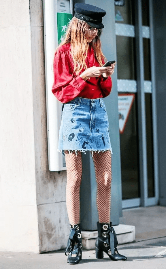 牛仔服|深夏不要瞎打扮，瞧瞧今年超火的“报童帽”，复古洋气美的叛逆！