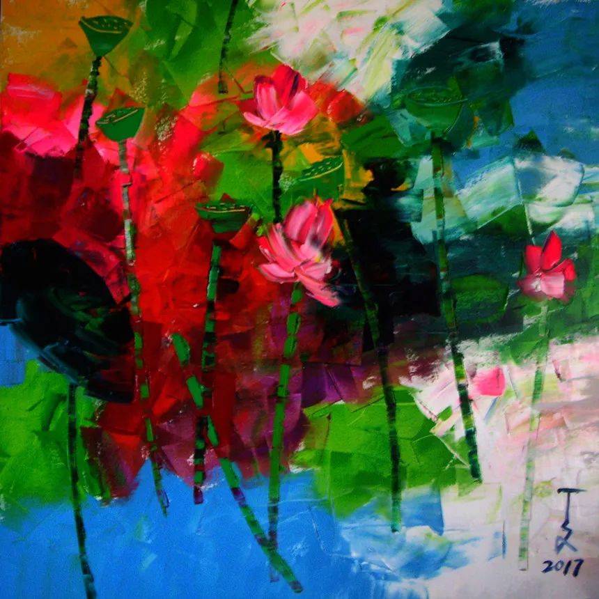 上海著名油画家丁文辉