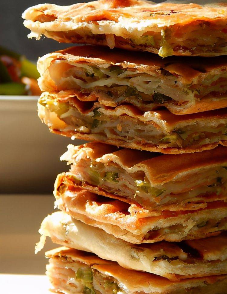 原创意想不到的牛肉千层饼无需揉面无需剁馅儿好吃还贼营养