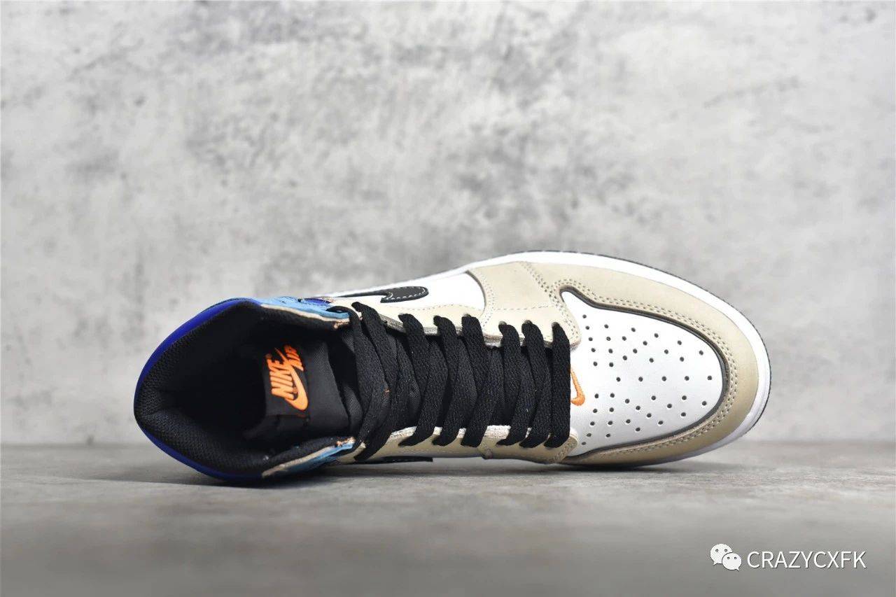 反光|乔丹 Air Jordan 1 Prototype AJ1 彩色拼接3M反光运动鞋