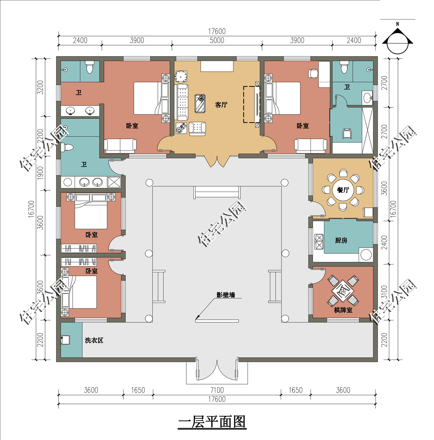 10套中式一层户型养老房的最佳选择啥时候回农村给父母建一套