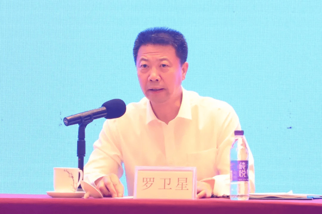 市政府副秘书长罗卫星主持会议
