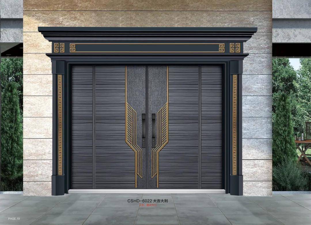 创世华都别墅大门,以设计美学,让家居生活充满格调