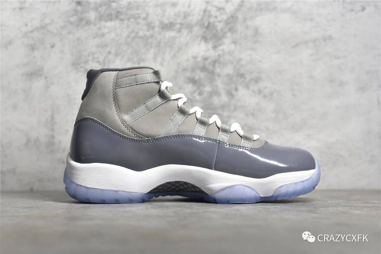 鞋子|乔丹Cool Grey 酷灰色 Air Jordan 11 Retro Cool Grey 高帮篮球鞋