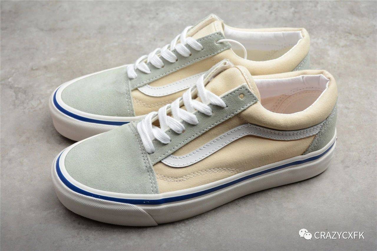 帆布鞋|万斯 VANS OLD SKOOL 薄荷清凉夏日绿安纳海姆帆布鞋