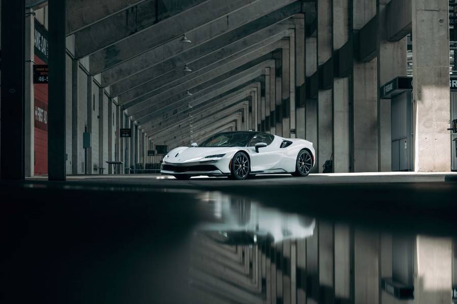 减重性能套件 V8旗舰破纪录 法拉利sf90刷新美赛道圈速 搜狐汽车 搜狐网